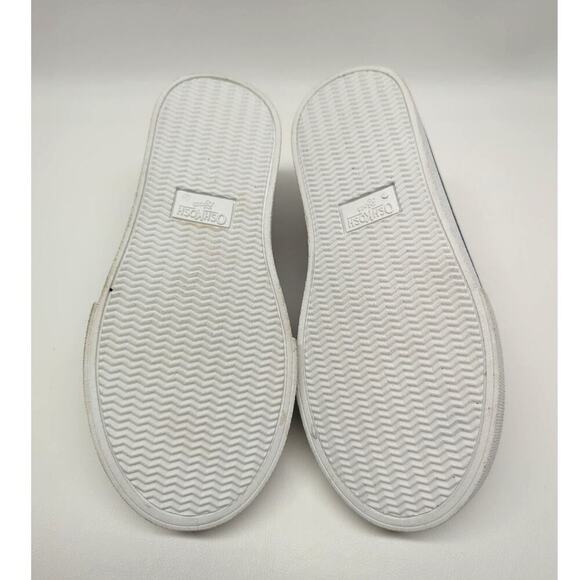 OshKosh B'Gosh Two-Toned Canvas Slip-On Shoes Navy Size 1M - Picture 7 of 8